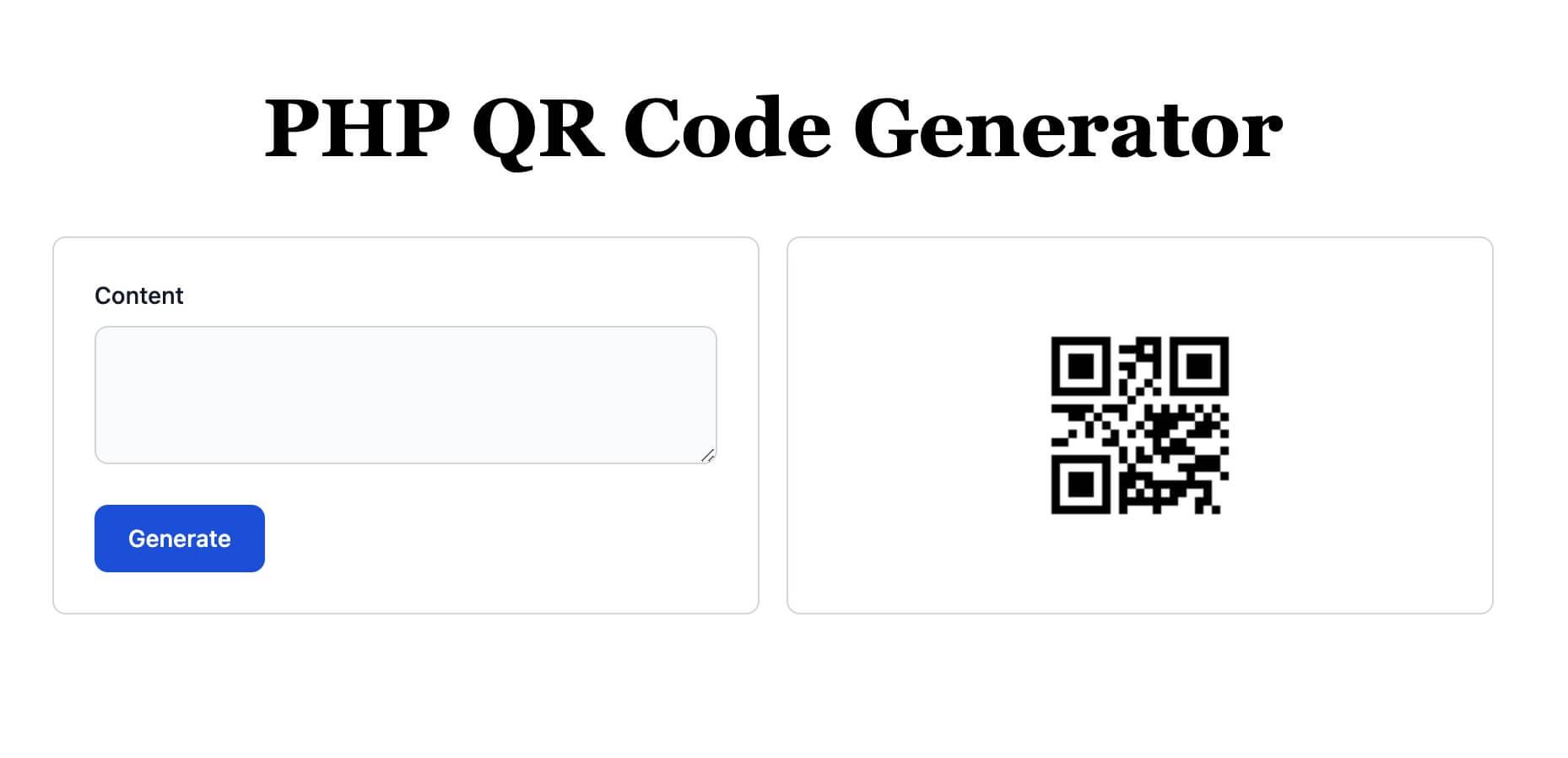 Read more about the article QR Code Generate Using PHP