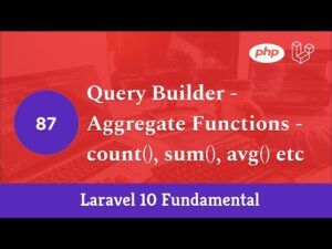 Read more about the article Row count and sum in laravel
