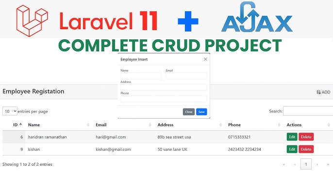 Read more about the article Laravel Ajax Crud