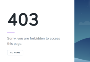 Read more about the article 403 Error in laravel