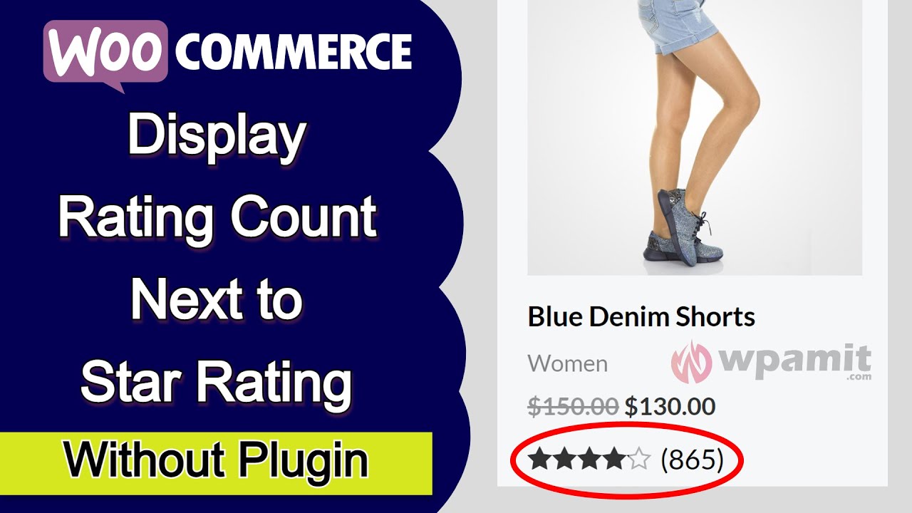 Read more about the article Display Rating Count Next to Star Rating in WooCommerce